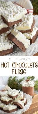 Microwave Hot Chocolate Fudge Recipe Via Wonky Wonderful The Best Christmas Cookies Fudge Ca Hot Chocolate Fudge Recipe Hot Chocolate Fudge Winter Desserts