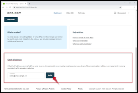 What Is A Catch All Address Support One Com