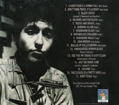 Don't Think Twice, It's All Right — selected early recordings, 1962-1965