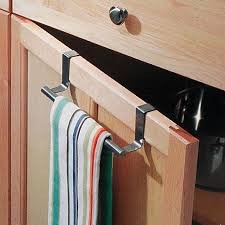 Interdesign Forma Over The Cabinet Towel Bar In Stainless Steel Some People Put Over Silverware Drawer For Towel Bar Copper Kitchen Decor Kitchen Tea Towels