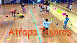 Juegos de psicomotricidad para niños de 2 a 3 años. Atrapa Tesoros Juego De Coordinacion Psicomotriz Para Ninos De Educacion Infantil Youtube