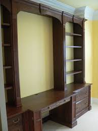 Find everything you need to kit out your office when thinking about your home office, it's a good idea to consider how you will use your space we have designed our office unit heights at 735mm to help you optimise posture and create a comfortable work area. Handmade Home Office Wall Unit By Meisterbuilders Inc Custommade Com