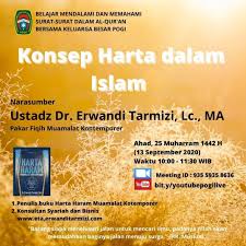 Dalam rangka pemenuhan kebutuhan tersebut terjadilah kemudian. Pogi Kajian Bersama Pogi Konsep Harta Dalam Islam Facebook