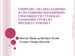 Tamara Maletic presentations