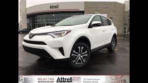 Drivers who choose the 2017 toyota rav4 xle will get an instant upgrade in style, performance and convenience. 2017 Toyota Rav4 Le Fwd Standard Package Brampton On Attrell Toyota Youtube