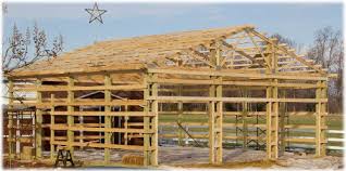 Wind bracing a pole barn. Pole Barns Vs Stick Built Conventional Framing Or Pole Barn