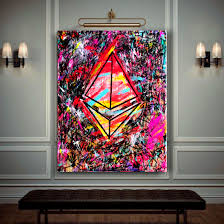 Simply put physical crypto art are physical collectibles linked to a digital, unique, and transferrable token called nft (non fungible token) that permanently lives in a block chain. Ethereum Art Do What You Love Store