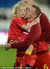 Craig bellamy's wife claire has spoken out for the first time about her split from the welsh football star. Craig Bellamy S Daughter Lexie Was A Mascot For His Last International On Home Soil Daily Mail Online