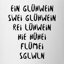 Ein Gluhwein Swei Gluhwein Weihnachtsmarkt Tasse Zweifarbig Lucky U Weihnachts Quotes Lustige Spruche Weisheiten