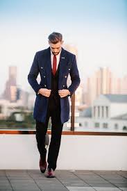 Red Black And Brown Outfits Navy Topcoat Black Suit Red Tie Brown Dress Shoes Black Suit Red Tie Blue Suit Brown Shoes Mens Outfits