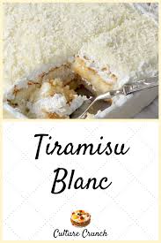 Tiramisu Blanc La Recette Facile Recette Recettes De Cuisine Recette Facile