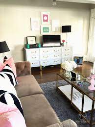 Home And Fabulous Apartment Living Room Girly Apartments Cute Living Room