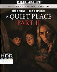 This is the second major film set for a spring release that has been pushed back due to coronavirus. A Quiet Place Part 2 In 4k Ultra Hd Blu Ray At Hd Movie Source