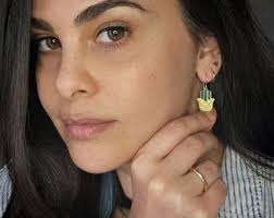 Hungary Magyar 2 Forint Coin Earrings Jewelry Crocus Flower Budapest  Nyíregyháza Kecskemét Botanical Lake Balaton Somogy Andrássy út E000102