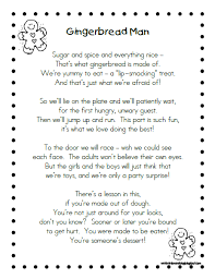 Mrs Brinkman S Blog Gingerbread Activities Gingerbread Activities Gingerbread Man Activities Christmas Poems