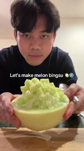 Delicious Melon Bingsu Recipe for Summer