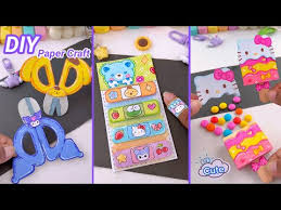 ‪Easy Craft Ideas / DIY Miniature Crafts Idea / school hacks / mini craft /  how to make / paper craft - YouTube‬‏