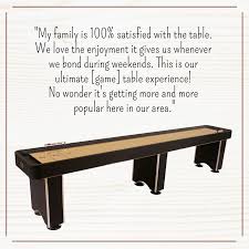 Shuffelboard Rules Guide Is Championing The Harvil Shuffleboard Table And We Couldn T Agree More This G Game Room Tables Shuffleboard Games Shuffleboard Table