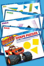 Blaze Shape Puzzles Beyond The Backpack