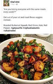 Roasted Butternut Squash Red Onion Kale Red Pepper Dr Sebi Alkaline Food Alkaline Diet Recipes Dr Sebi Recipes Alkaline Diet