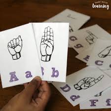 Abc stories are a fun way to practice the sign alphabet. Free Printable Flashcards Sign Language Alphabet Flashcards