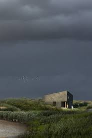 The aim is to contribute towards. Marker Wadden Settlement Pavilion Cabins Civic Architects