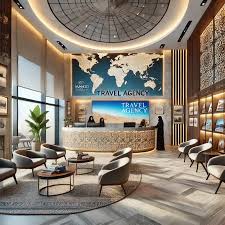 تصميم داخلي ديكور مكتب سفر وسياحة بـ 5 أفكار ملهمة