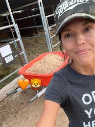 Remembering Lindsay Marsh 🤍🐴 Lindsay Marsh loved the herd as deeply as  she loved the children and adults we serve. She was the kind of volunteer  who showed up—whether it was scooping