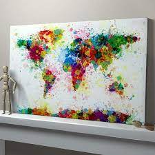 1001 ideen moderne leinwandbilder selber gestalten. Leinwand Bemalen 37 Schone Bilder Und Motive Zum Malen Mit Acryl