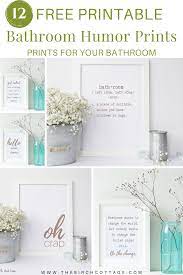 21 posts related to funny bathroom signs printable. 12 Free Printable Bathroom Humor Prints The Birch Cottage
