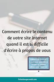 Il s'agit d' un délit. Comment Ecrire Facilement Le Contenu De Votre Site Internet En 2020 Comment Ecrire Site Internet Internet