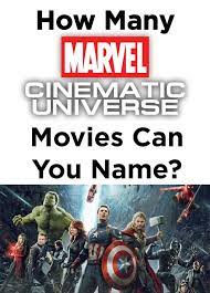 Julian chokkattu/digital trendssometimes, you just can't help but know the answer to a really obscure question — th. Marvel Cinematic Universe Can You Name Every Movie