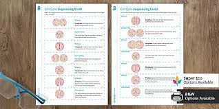 The process begins with interphase and ends with cytokinesis. Cell Cycle Sequencing Cards Gcse Science Beyond