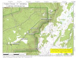 1,439 sq mi) of federally owned land within a 1,700,000 acres (6,880 km2; Map Forest Road 13 Informal Camping Opporunities Andy Arthur Org