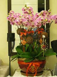 Pin By Sandy Chang On Decoracion Chinese New Year Flower Chinese New Year Decorations Fresh Flowers Arrangements