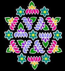 22 11 Interlaced Dots Idukku Pulli Kolam Start With 22 Dots In The Center Colorful Rangoli Designs Rangoli Designs With Dots Rangoli Designs Images