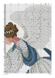 Les petites croix de lucie spring le printemps french counted cross stitch patterns spring. Gallery Ru Foto 3 Angel 38 Cnekane Inspirations Cross Stitch Angels Counted Cross Stitch Patterns Cross Stitch