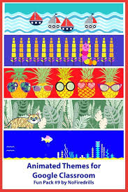 Google Classroom Animated Headers Fun Pack 9 In 2020 Classroom Fun Classroom Banner Google Classroom