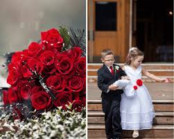 Black and white wedding bouquets ideas. Ajf Red Black And White Wedding Nalan Com Sg