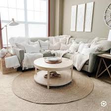 Porto Round Wood Coffee Table Bleached Wood Project 62 In 2020 Coffee Table Round Wood Coffee Table Coffee Table Wood