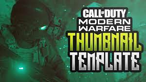 Cod warzone thumbnail using free gimp software tutorial by jamespad. Modern Warfare Free Youtube Thumbnail Template Pho Acez Graphics Templates