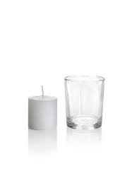 Betty clear tea light candle holder. 10hr Votive Candles And Candle Holders Set Of 72 Yummicandles