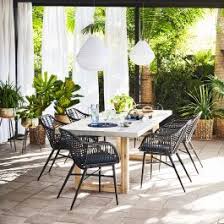 Marson Table 6 Ronan Tub Chairs Package Early Settler Modern Outdoor Dining Outdoor Dining Set Concrete Dining Table