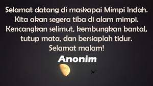 Kami memohon ini bisa menjadi komitmen kita bersama, Ucapan Selamat Malam Lucu Bahasa Sunda With 512x512 Resolution