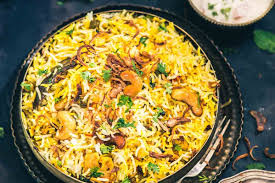 Hyderabadi Vegetable Dum Biryani Is A Delicious Medley Of Succulent Vegetables Spices Ghee Saffron And Flavourful Bas Biryani Recipe Dum Biryani Veg Biryani