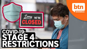 Premier warns stage 4 could be on the way. Covid 19 Stage 4 Restrictions Lockdown Youtube