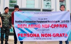 A persona (plural personae or personas), depending on the context, can refer to either the public image of one's personality, or the social role that one adopts, or a fictional character. Lgus Persona Non Grata Declaration Vs Reds Voluntary Philippine News Agency
