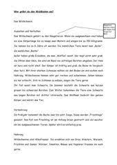 3.test zum thema tiere( klasse 5). Sachunterricht Hus Arbeitsmaterialien Wildtiere 4teachers De