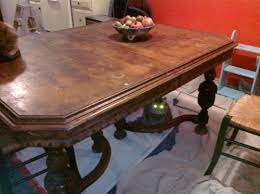 A most beautiful carved reindeer table by judy mckie. Vintage Dining Table Need Help Identifying Period Era Style Woo