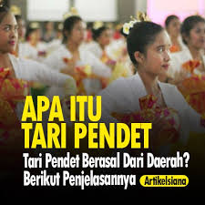 Secara umum, gerakan di jaipongan menggambarkan wanita sunda sekarang ini yang energik dan tidak pantang menyerah, ramah, genit, berani, mandiri, lincah, serta bertanggung jawab, namun masih santun. Jawaban Tari Pendet Berasal Dari Daerah Berikut Penjelasannya